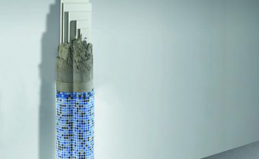 Repair mortar for making architectural features