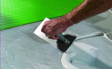 applications of rubber flooring adhesive