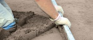 Floor screed application