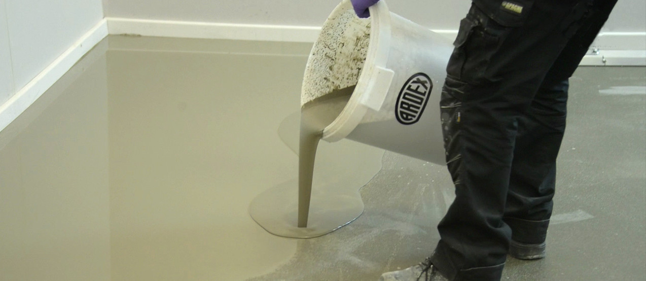 Ardex Water Based Smoothing and Levelling Compounds for Floors