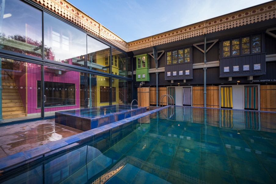 Thames Lido following a £3.5m restoration using ARDEX products