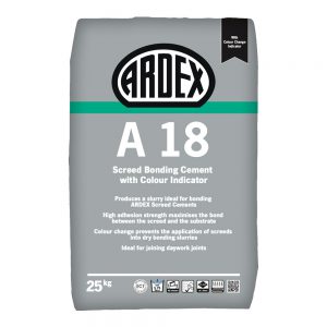 ARDEX A 18 Screed Bonding Cement Slurry with Colour Indicator