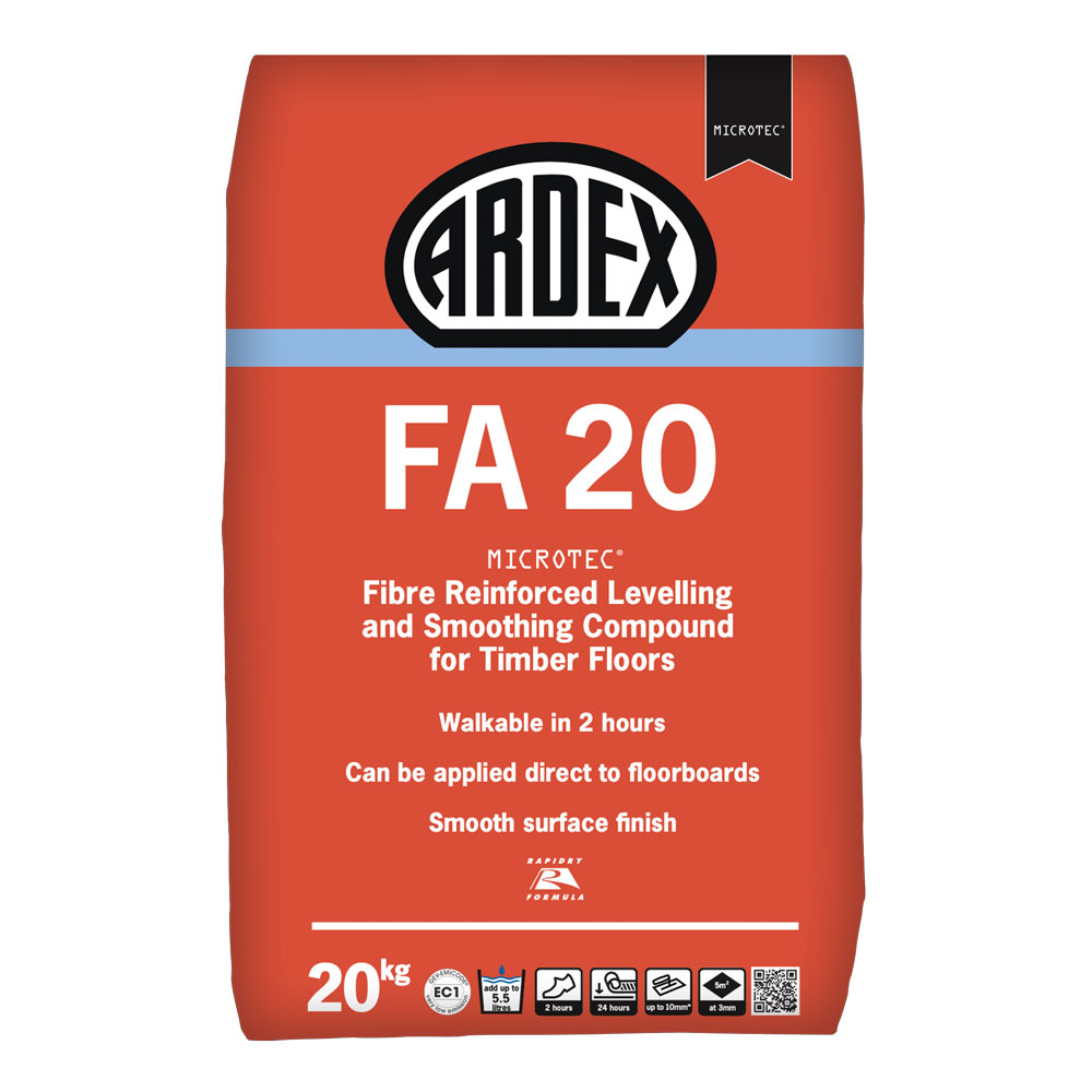 Fibre reinforced smoothing compound