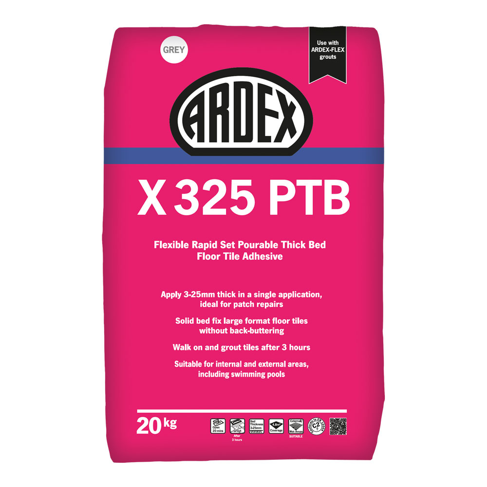 ARDEX X 325 PTB Pourable Thick Bed Tile Adhesive