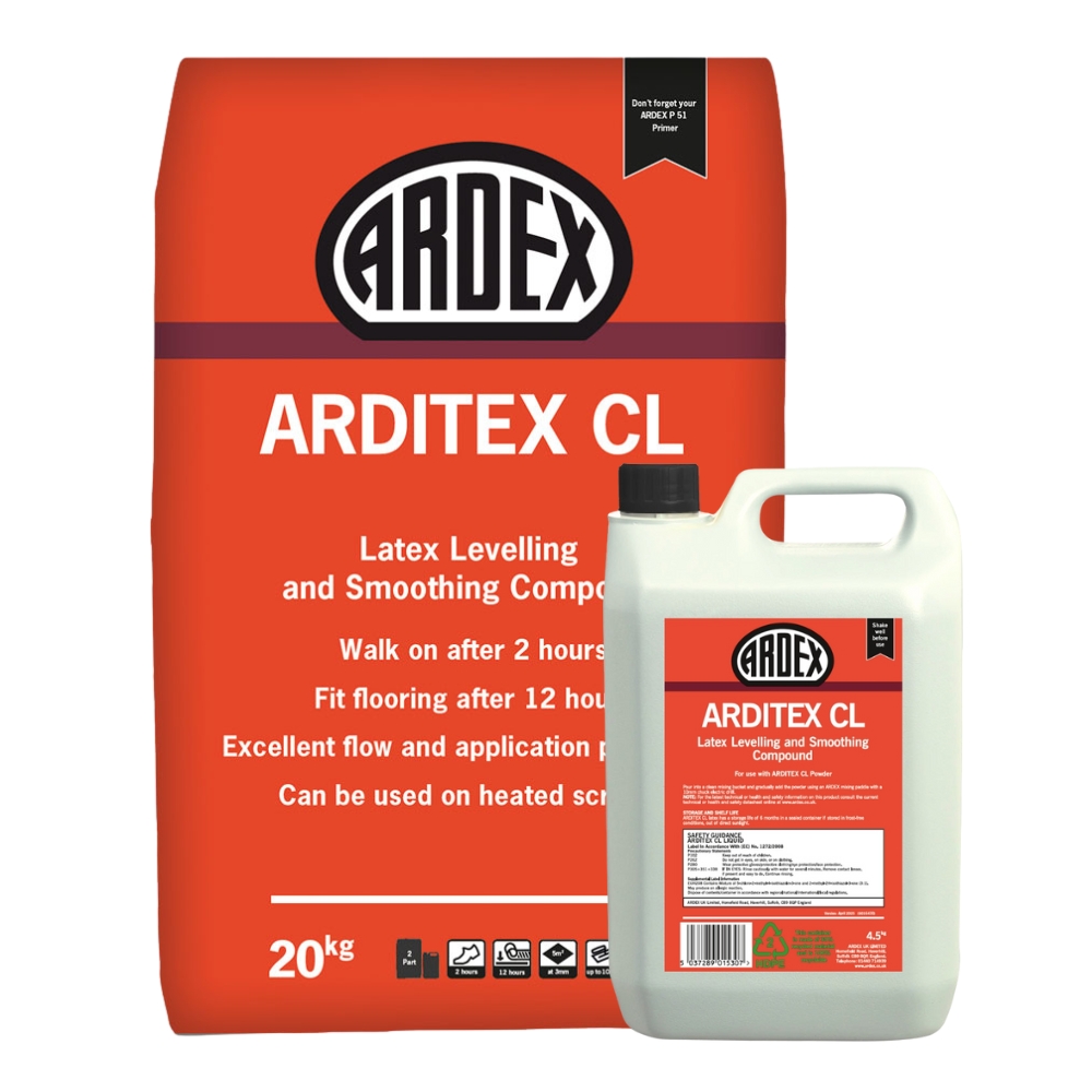 Latex Levelling and Smoothing Compound