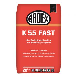 ARDEX K 55 FAST Ultra Rapid Drying Levelling Compound