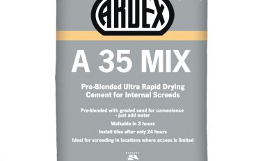 ARDEX A 35 MIX - Pre-Blended Ultra Rapid Drying Cement for Internal Screeds