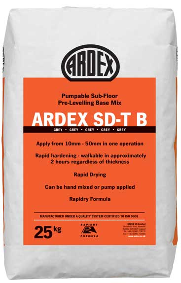 Pre-Levelling compound for industrial concrete flooring